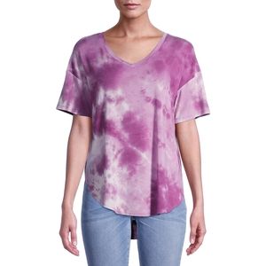 Time and Tru Tie-Dye Tunic T-Shirt
